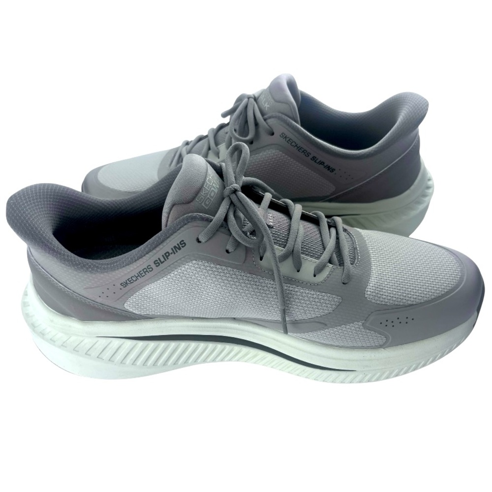 Skechers Slip-Ins Light Gray Athletic Shoes